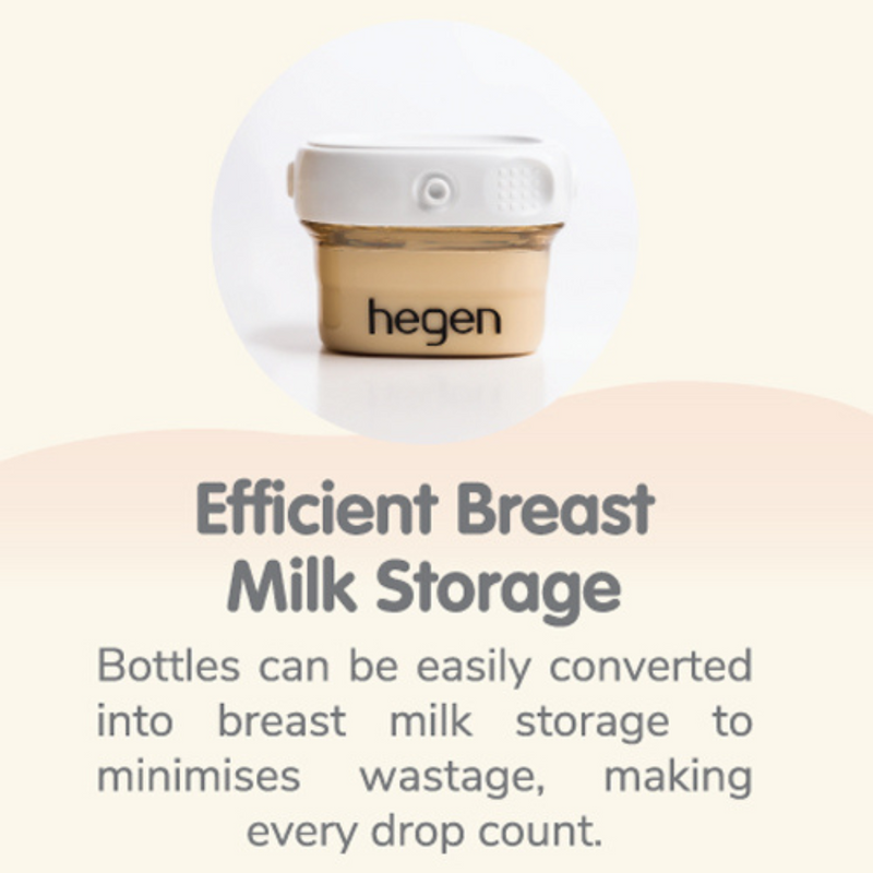 Hegen Breastmilk Storage Lid - Pink