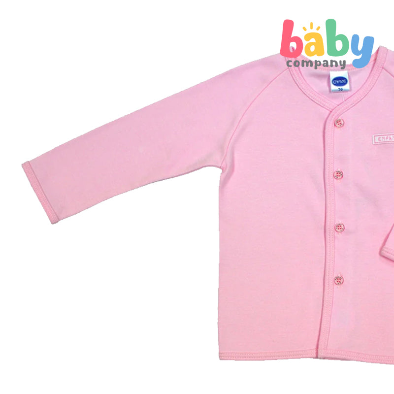 Enfant Long Sleeves Button Down Shirt - Pink