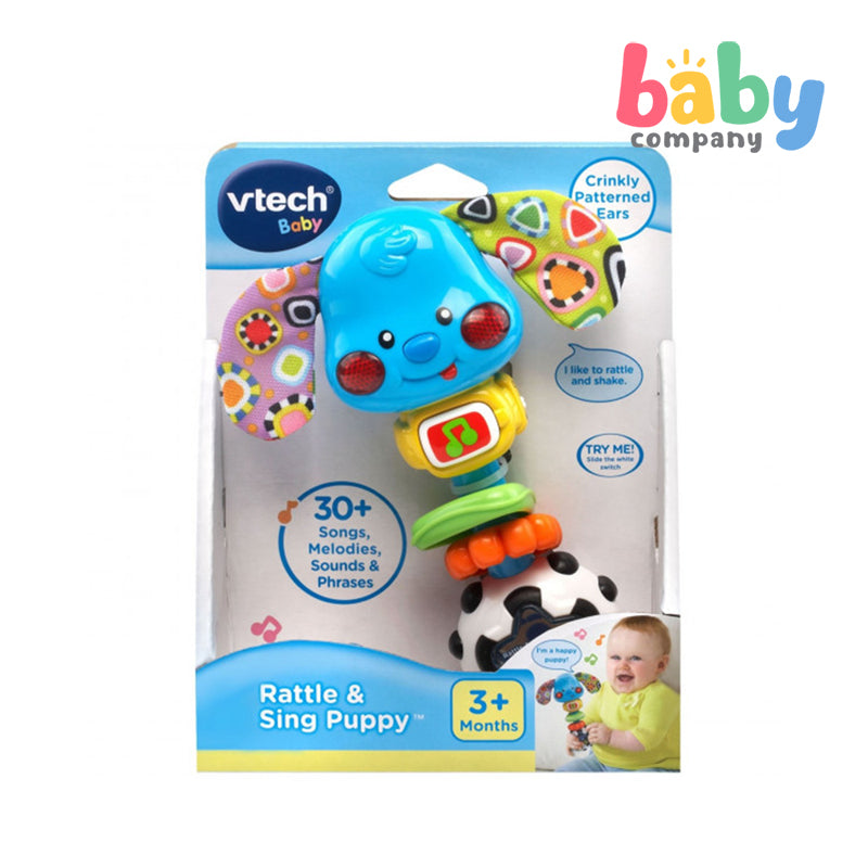 VTech Baby Rattle and Sing Puppy