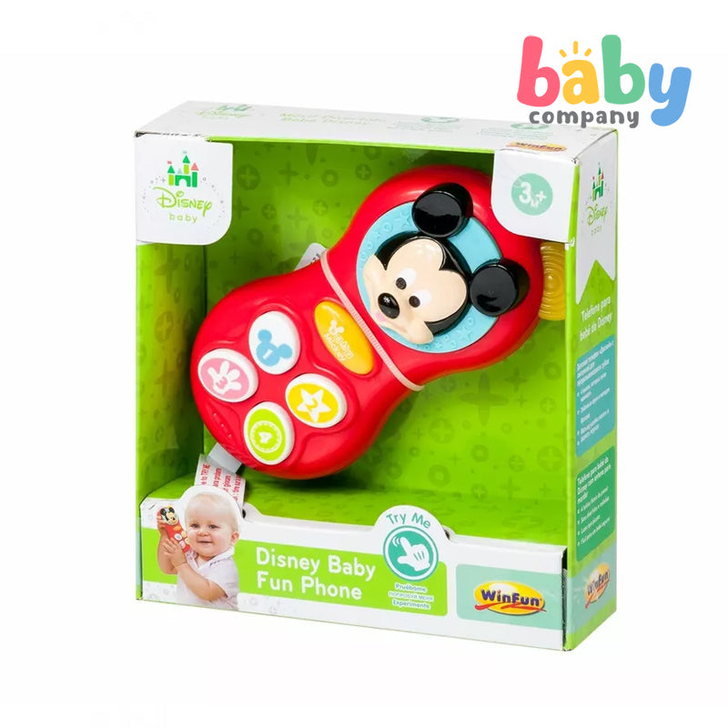 Disney Infants Fun Phone Mickey Mouse