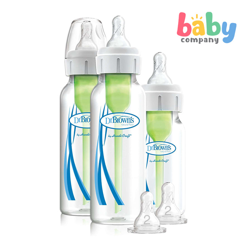 Dr. Brown’s Options+ Narrow Neck Feeding Bottle Starter Kit