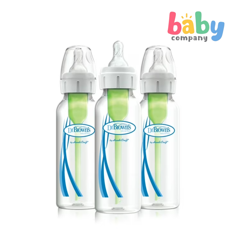 Dr. Brown's Options+ Anti-Colic 250ml Triple Pack - Green
