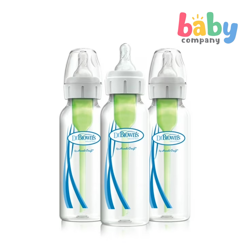 Dr. Brown's 3-Pack Options+ Narrow-Neck Bottle 250ml