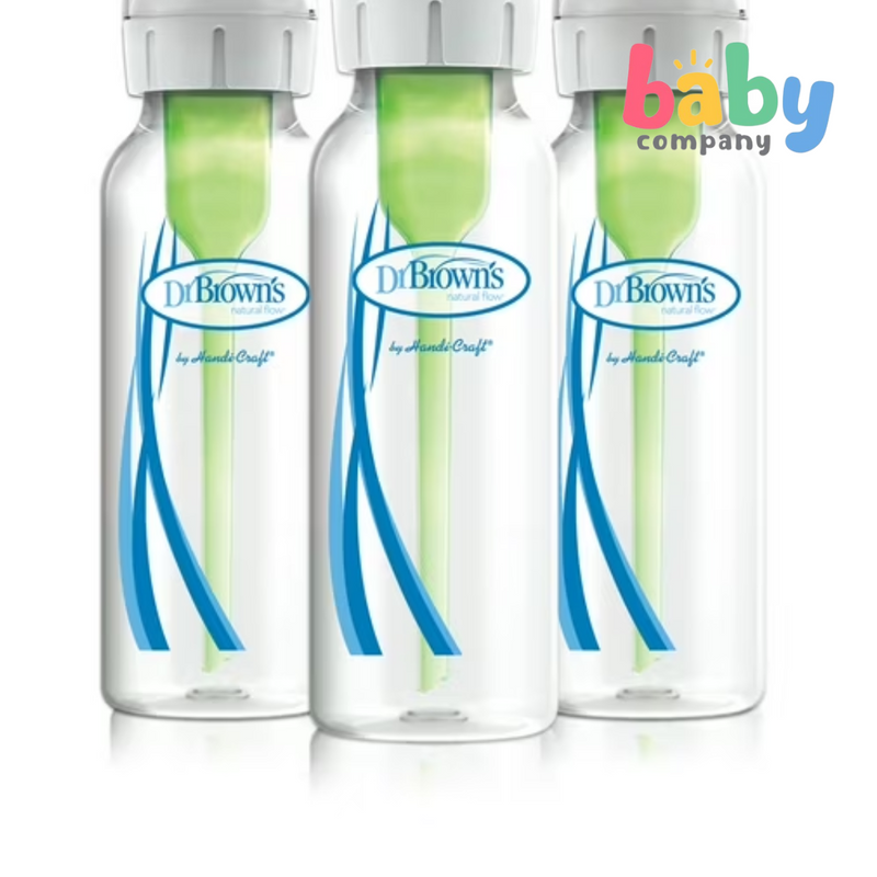 Dr. Brown's 3-Pack Options+ Narrow-Neck Bottle 250ml