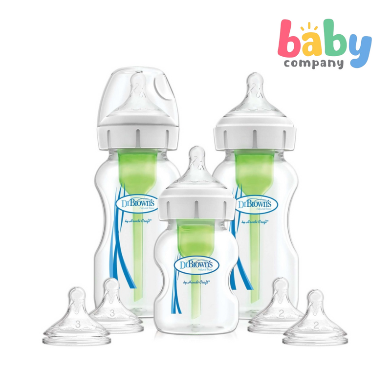 Dr. Brown's Options+ Wide-Neck Bottle Starter Kit