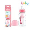 Dr. Brown's Options+ Wide-Neck Baby Bottle 270ml Pink