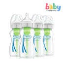 Dr. Brown's Options+ Wide-neck 9 oz Feeding Bottles Pack of 4