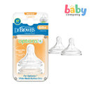 Dr. Brown's 2-pack Options+ Wide-Neck Nipple