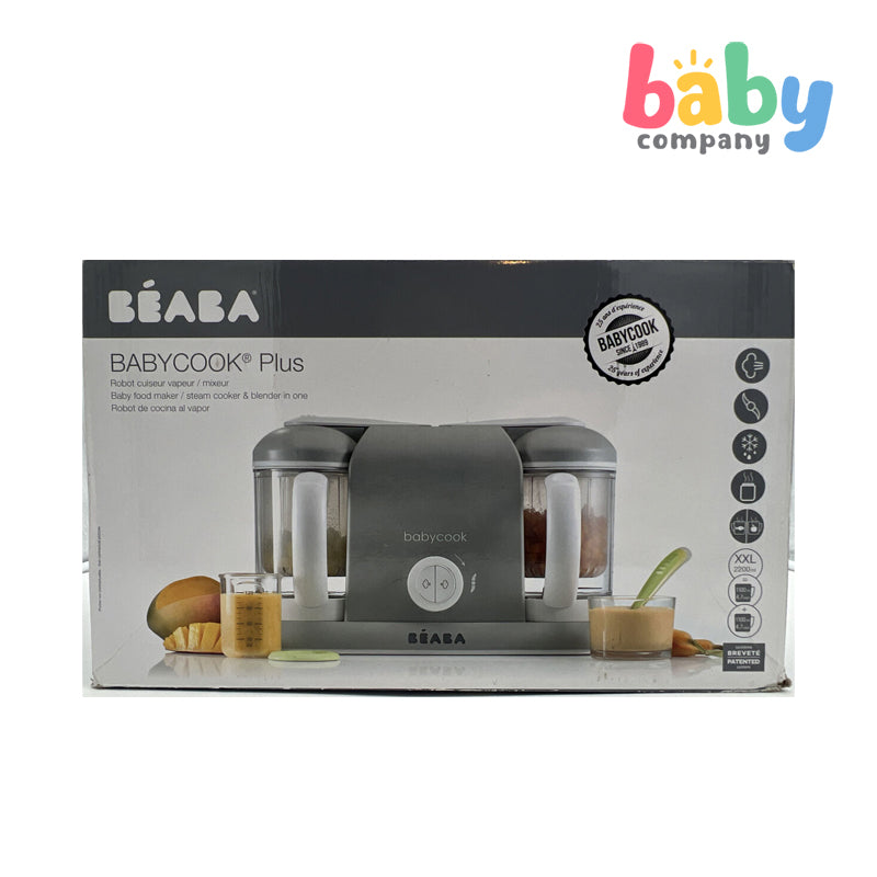 Beaba Babycook Duo Plus Stoomkoker-Mixer - Grey
