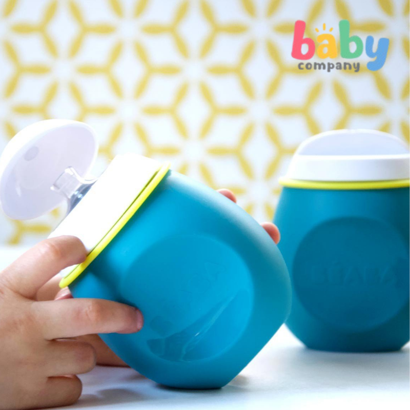 Beaba 2-in1 Baby Squeeze Set Portion (4M+) - Blue
