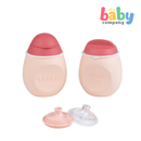 Beaba 2-in1 Baby Squeeze Set Portion (4M+) - Pink