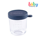 Beaba Silicone Glass Container - Black