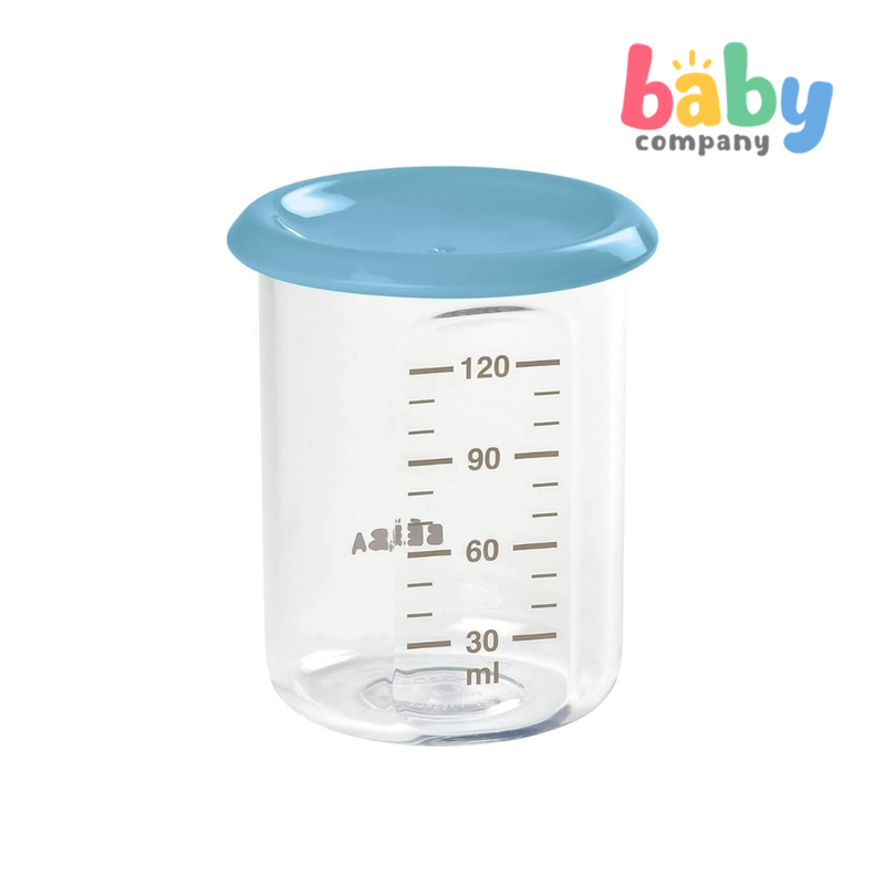 Beaby Baby Portion Food Storage (120ml) - Blue