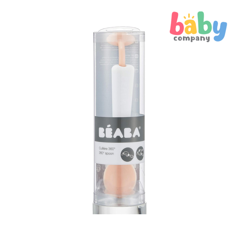 Beaba 360 Training Spoon (8M+) - Pink