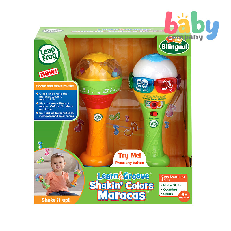 Leapfrog Learn & Groove Shakin' Colors Maracas