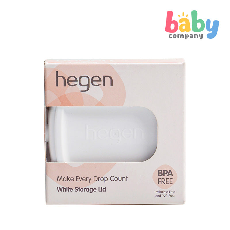 Hegen Breastmilk Storage Lid - White