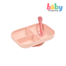 Beaba Baby Silicone 2-Piece Meal Set with Divider