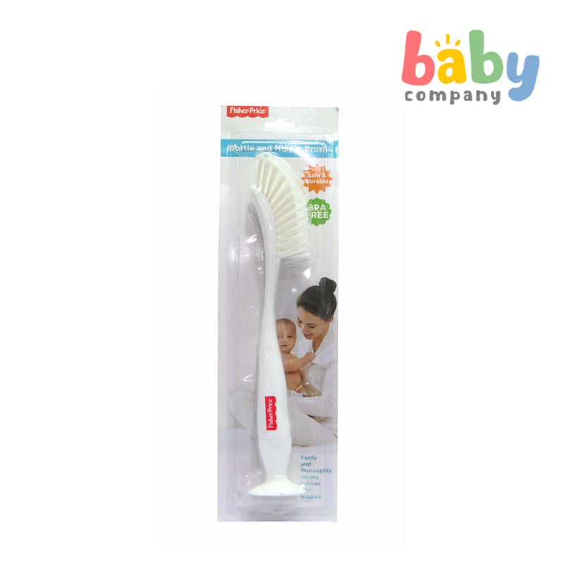 Fisher-Price Bottle and Nipple Brush with Suction