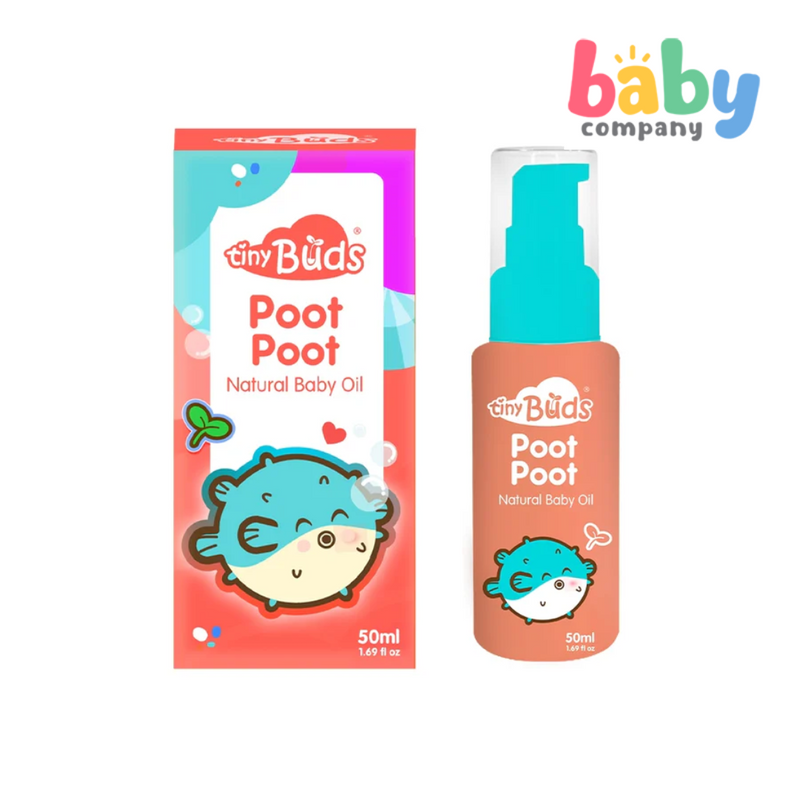 Tiny Buds Calm Tummies Baby Massage Oil 50ml
