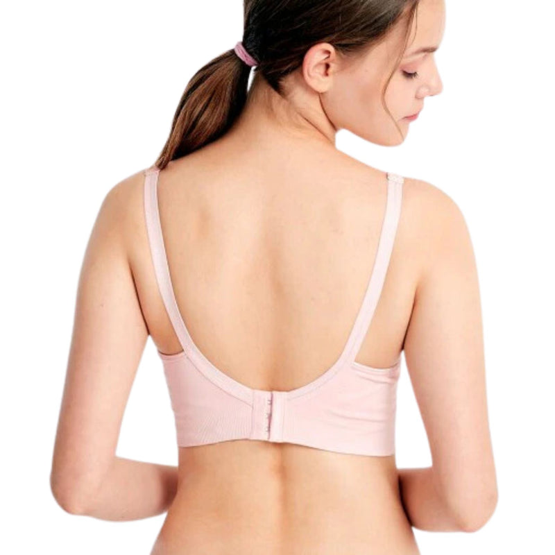 Mamaway Ultralight Anti-bacterial Seamless Maternity & Nursing Bra - Pink