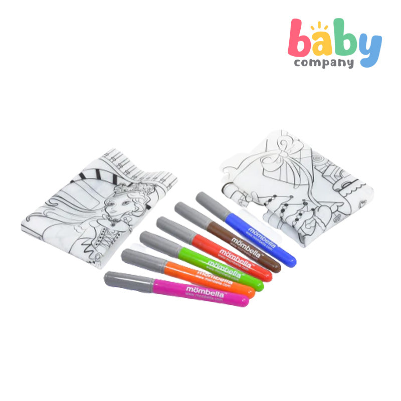 Mombella Reusable Coloring Placemat - Dancing Party