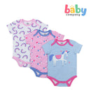 Mother's Choice 3-Piece Set Bodysuit (Blue, Crabby But Cute)