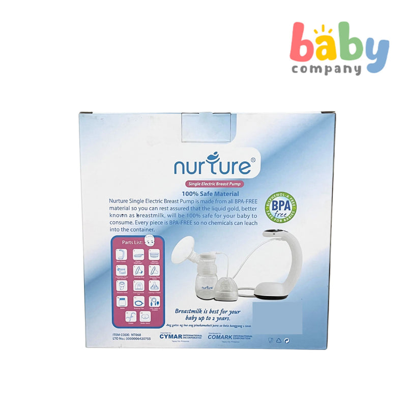 Nurture Single Electric Breast Pump