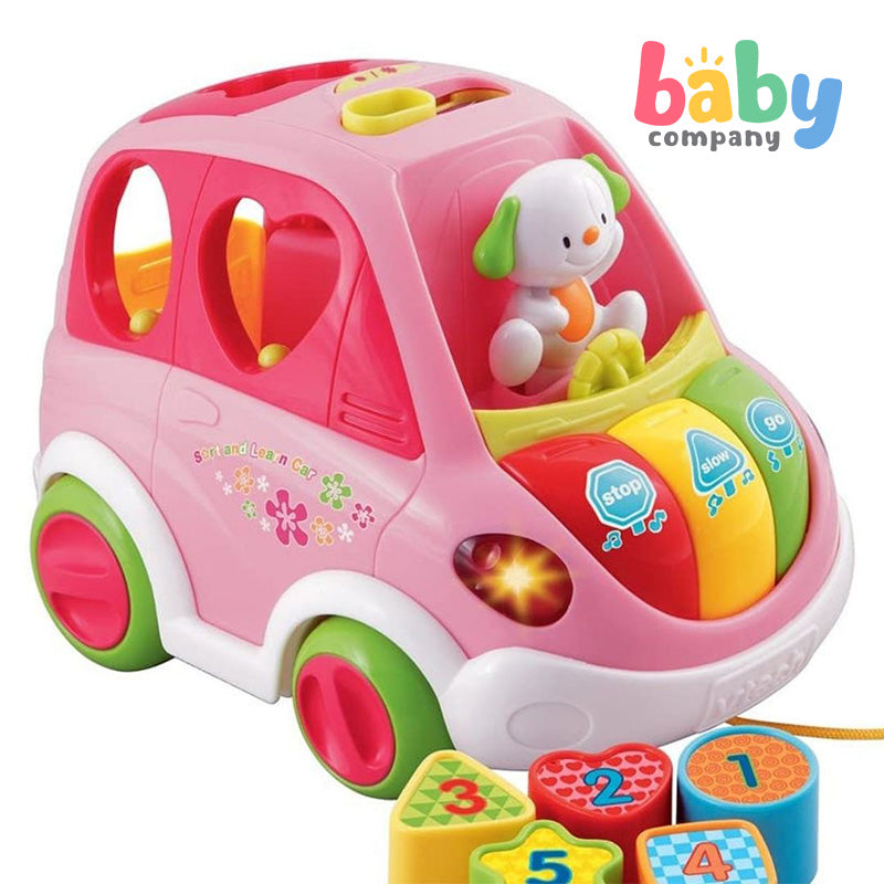 Vtech Sort And Learn Car - Pink