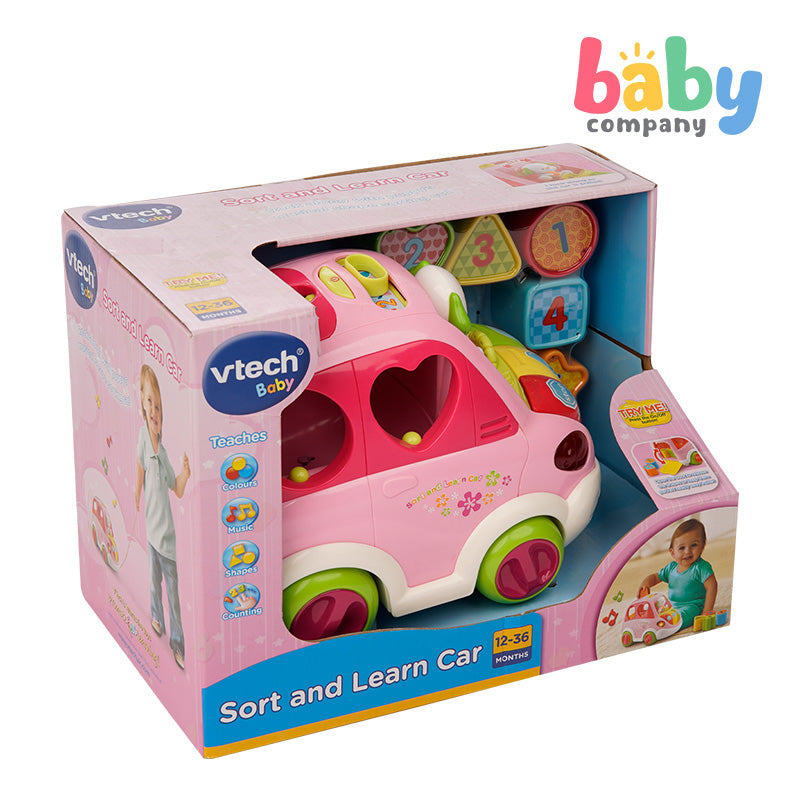 Vtech Sort And Learn Car - Pink