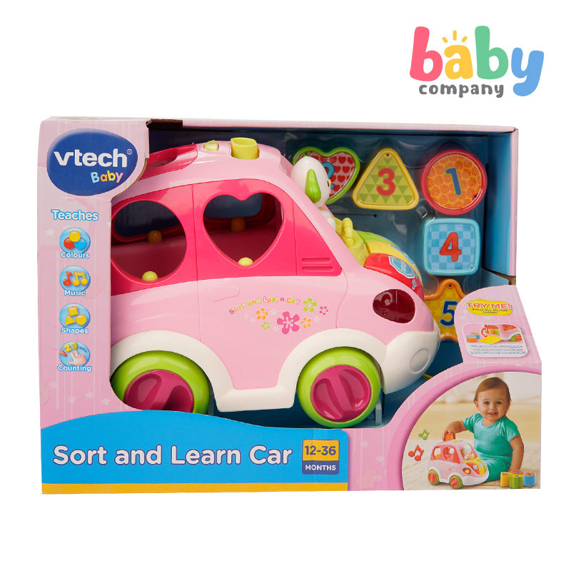 Vtech Sort And Learn Car - Pink