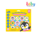 Tiny Buds 24-Piece Guardian Stick Ons - Gentle Citronella and Lemon Scent