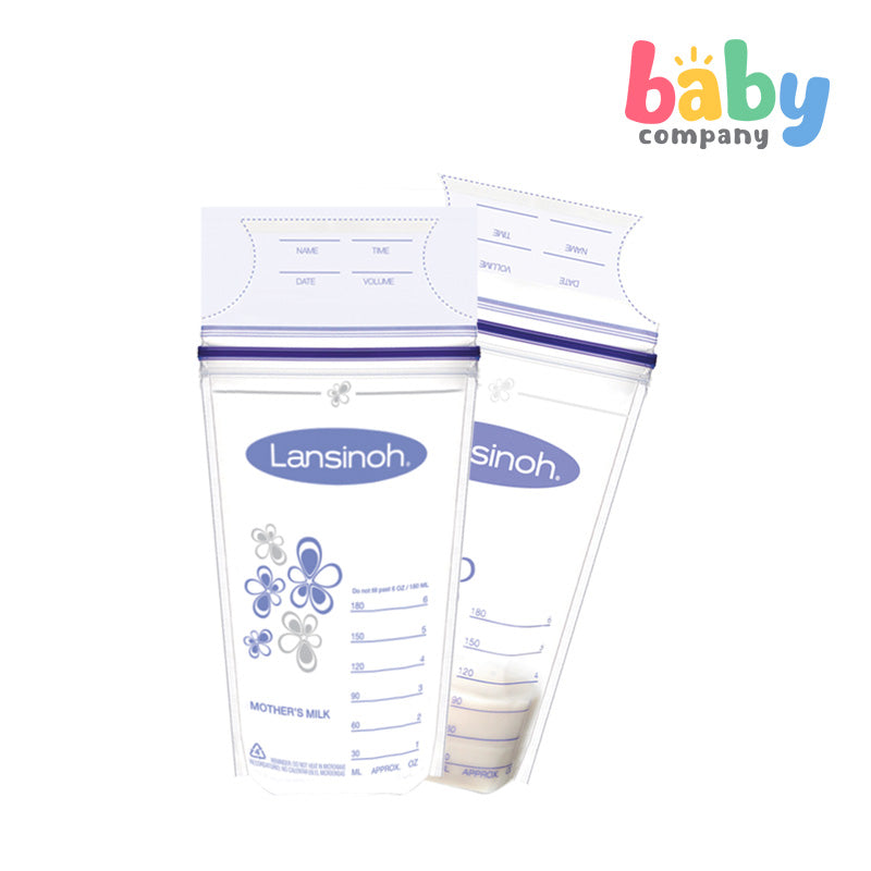 Lansinoh Breastmilk Storage Bag 180ml (Pack of 25)