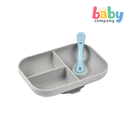 Beaba Baby Silicone 2-Piece Meal Set with Divider