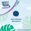 Hey Tiger Comfy Tape Diapers, Convenience Pack - Newborn