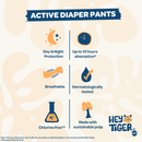 Hey Tiger Active Diaper Pants, Convenience Pack - Xxl