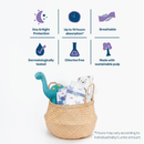 Hey Tiger Comfy Tape Diapers, Jumbo Pack - Newborn