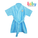 Baby Martel Bathrobe Duck In Ship - Baby Blue
