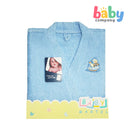Baby Martel Bathrobe Duck In Ship - Baby Blue