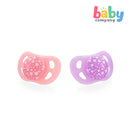 Twistshake 2-Piece 0-6m Pacifier - Pink & Purple
