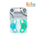 Twistshake 2-Piece 6m+ Pacifier - Blue & Green