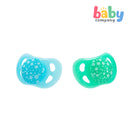 Twistshake 2-Piece 6m+ Pacifier - Blue & Green