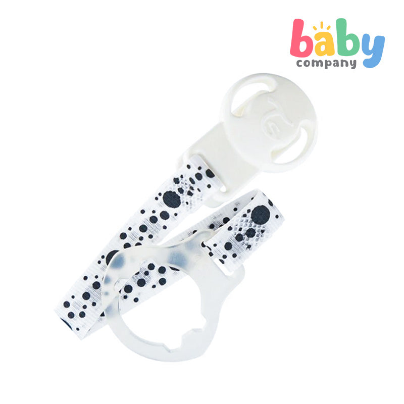 Twistshake Pacifier Clip - White