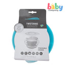 Twistshake Feeding Divided Plate 6m+ - Pastel Blue