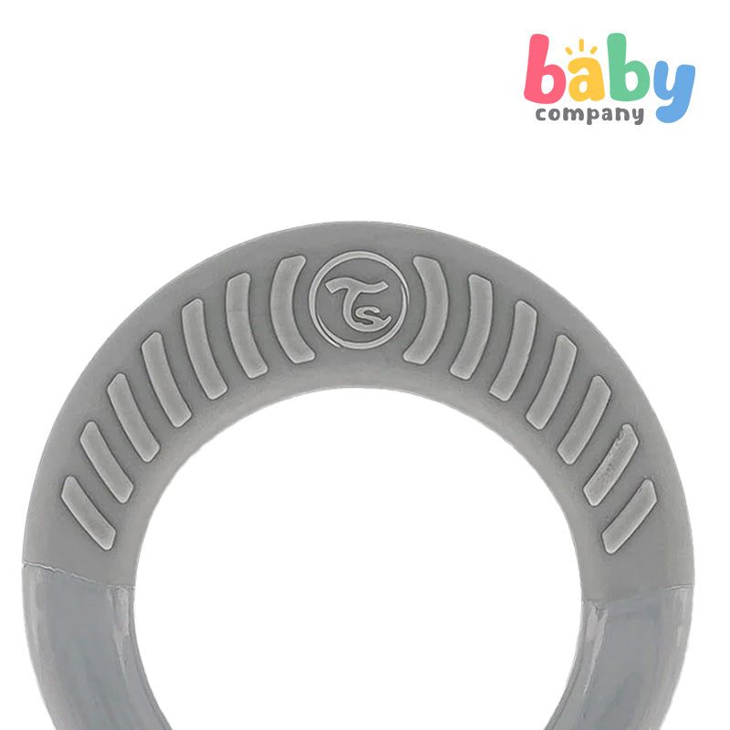 Twistshake Teether 1+m - Pastel Grey