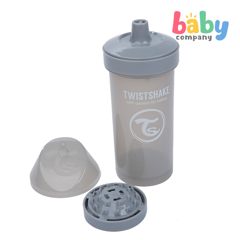 Twistshake Kid Cup 360ml 12+m - Pastel Grey