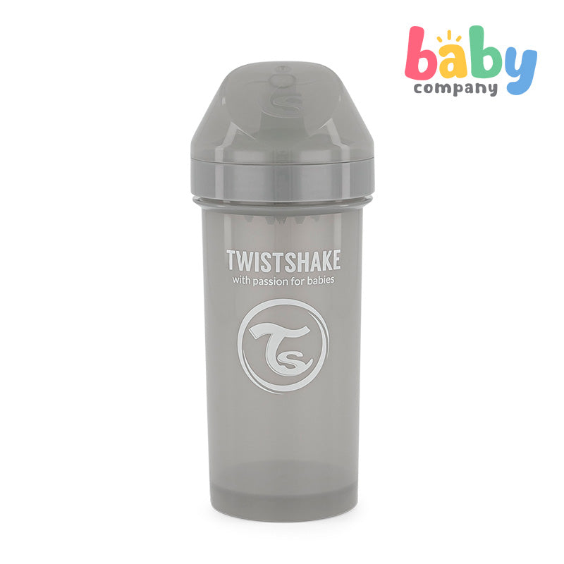 Twistshake Kid Cup 360ml 12+m - Pastel Grey