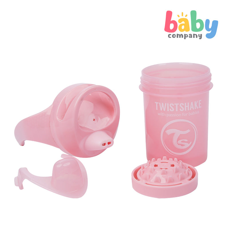 Twistshake Mini Cup 230ml 4+m - Pastel Pink