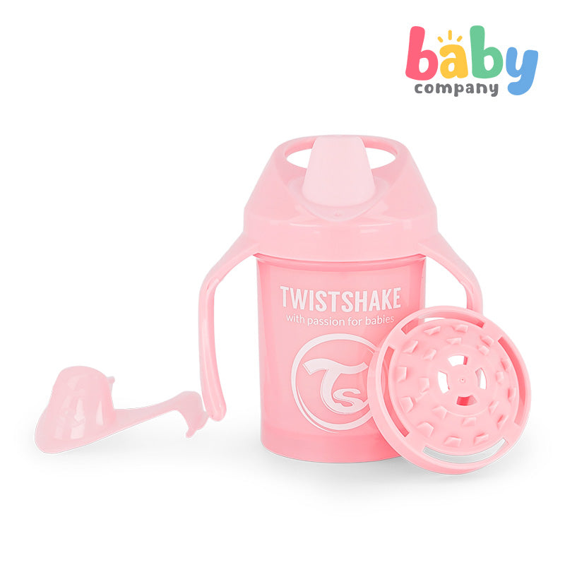 Twistshake Mini Cup 230ml 4+m - Pastel Pink