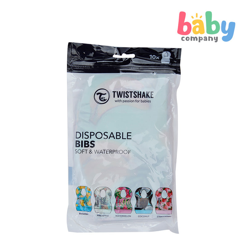 Twistshake 10-Piece Disposable Bibs