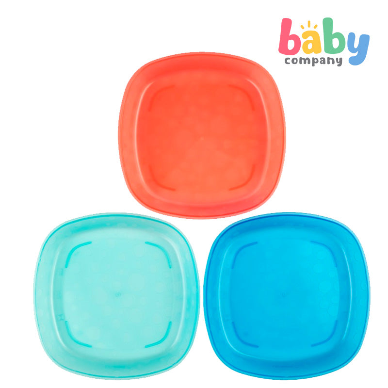 Dr. Brown's Feeding Dish Plates Toddler - 3 Pack